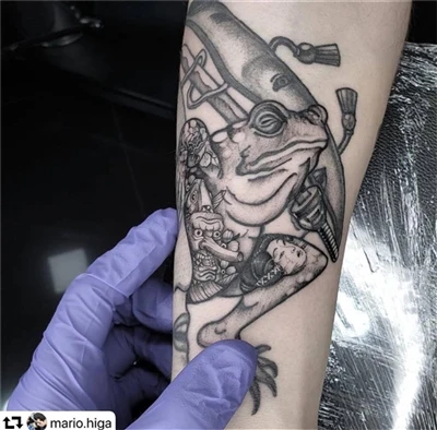 sammakko tatuointiin