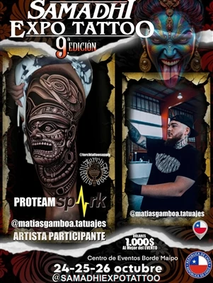 Chileläinen taiteilija @matiasgamboa.tatuajes liittyy Star - -studded -kokoon...