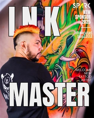 Spark Artist @Aarutattoo2303 väittää suosituinta kunniaa Perun Barrancan kans...