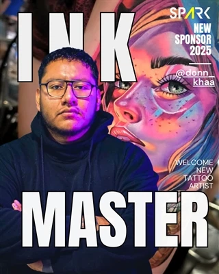 Spark Tattoo ja @Donn_KHAA: Keskinäinen vakuutus lahjakkaana taiteilijana lii...