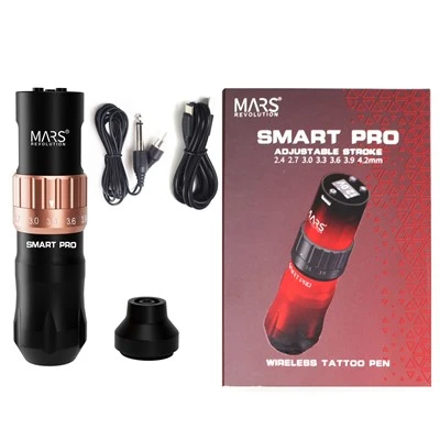 Mars Professional korkealaatuinen langaton ladattava tatuointikynän koneet Kasetti neulat laadukas akkuyhteys runkoon