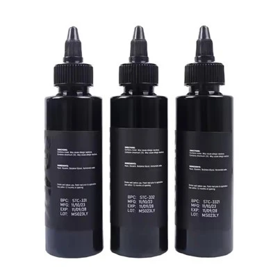 Spark Custom tukkumyynti Kiina High - pää 4 unssia 120 ml maalipigmentin vartalon ihon väri Amazing OEM Black Tattoo -muste