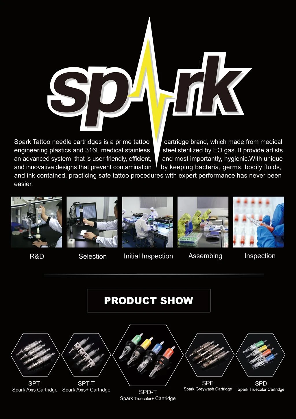 Tukku Spark Tattoo Cartridges