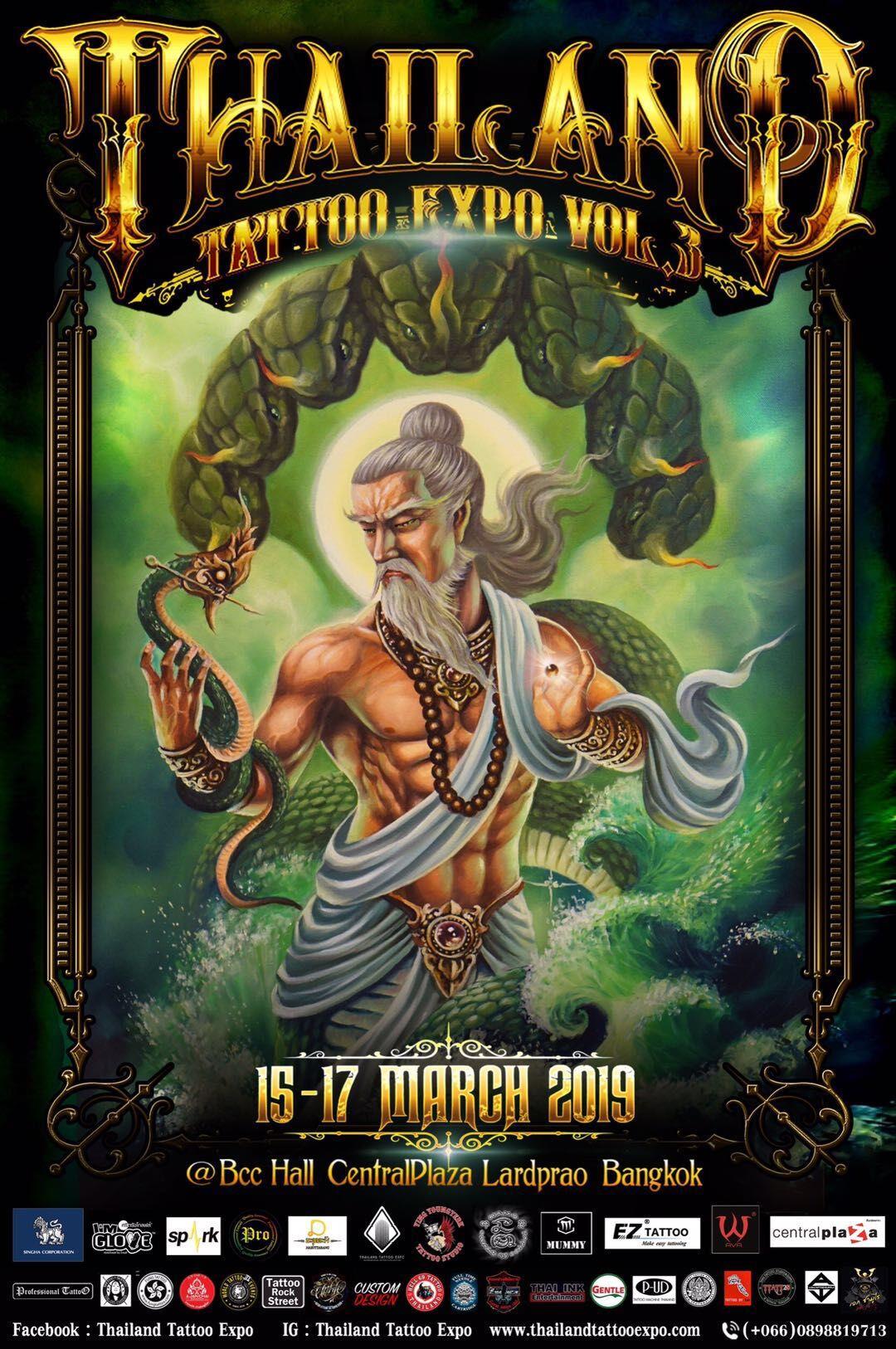 Spark Tattoo Cartridge Sponsori 2019 Thaimaa Tattoo Expo V3