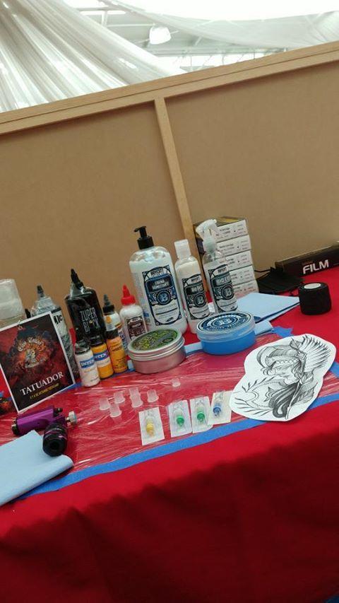 Sytytyspatruunat näyttelyssä Expo Tattoo Teotihuacan 2019