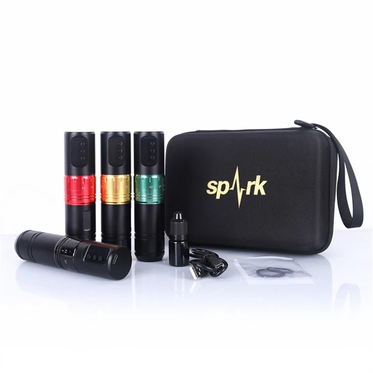 1600 mAh Spark Tattoo Machine Langaton tatuointikone ammattilainen