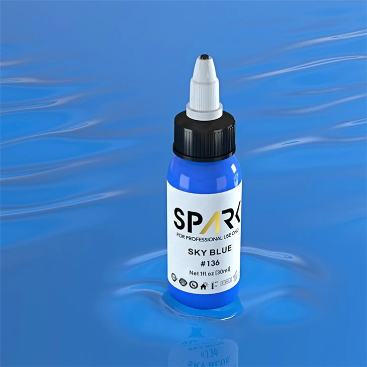 25 väriset Spark Tattoo Ink Vegaaninen Tattoo Ink Tatuointimuste 30 ml Pigmenttejä