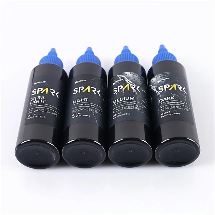 Gray Wash Spark Korkealaatuinen Tattoo Ink Tattoo Ink Set Professional