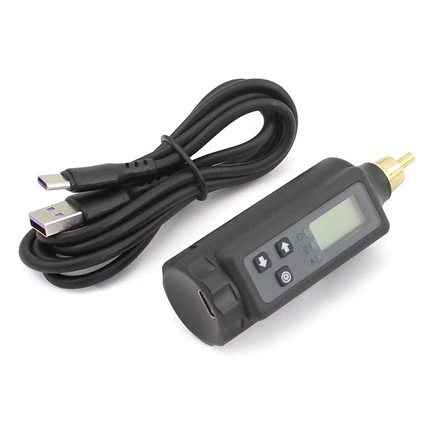 2000 mAh:n suurikapasiteettinen langaton akkutatuointivirtalähde