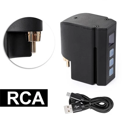 2400 mAh RCA Tattoo -virtalähde, langaton tatuointiakku