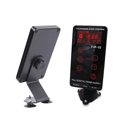 Tatuointikoneille LCD Tattoo Power Supply -virtalähde