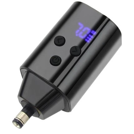 Korkealaatuinen tatuointiakku 5 V 1500 mA RCA/DC langaton tatuointivirtalähde
