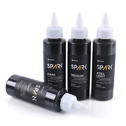Tatuointimuste Spark Original White Wash Set Pigments Tattoo Ink
