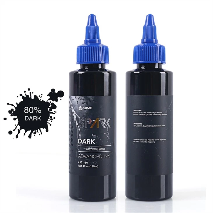 Tatuointimusteet Bulk Black Tattoo Ink Spark Tattoo Ink
