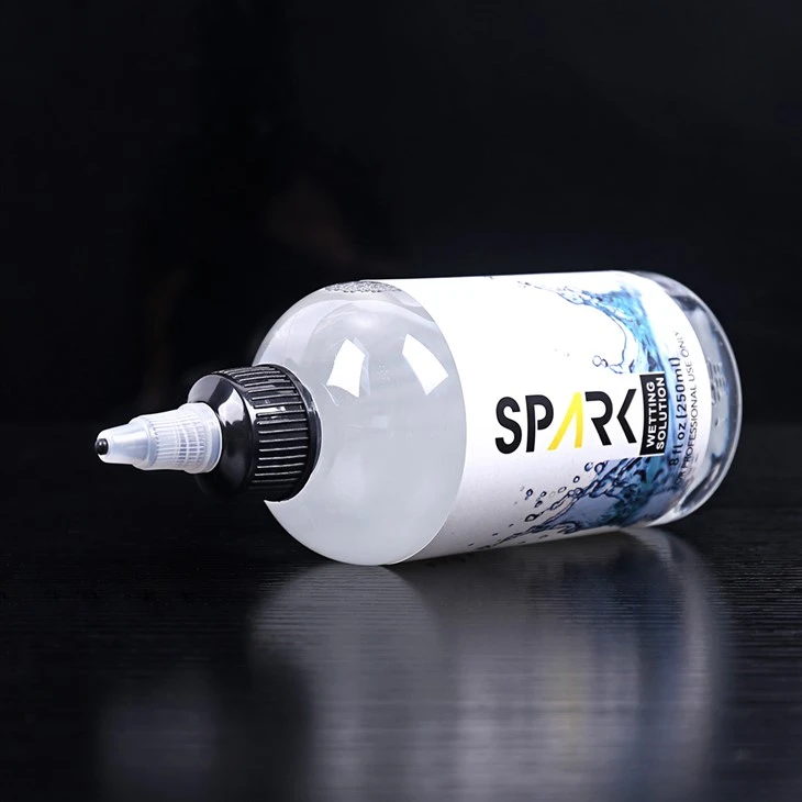 240ml 8OZ Bulk Spark Tattoo Wetting Solution Spark Tattoo Mixing Solution Spark Tattoo Ink