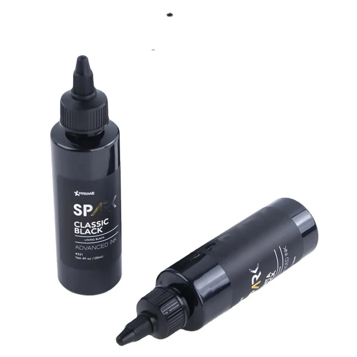 Black Tattoo Ink Classic Black 4OZ Vuori Black Ink Series Spark Tattoo Ink Tattoo Ink Black Light