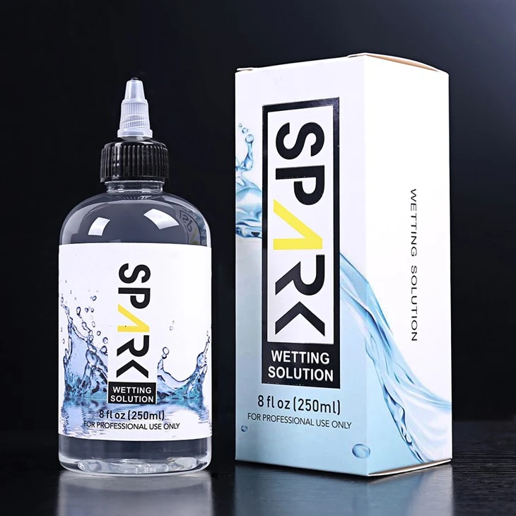 Alkuperäinen 240ml 8OZ Spark Tattoo Wetting Solution Spark Tattoo Mixing Solution Spark Tattoo Ink